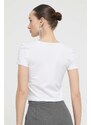 Rotate t-shirt donna colore bianco