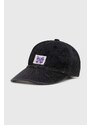 Needles berretto da baseball in cotone Workers Cap colore nero NS062