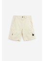 C.P. Company Shorts in cotone panna