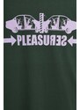 Pleasures T-Shirt CRASH in cotone verde