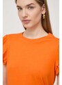 Silvian Heach t-shirt in cotone colore arancione