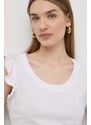 Silvian Heach t-shirt donna colore bianco