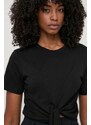Silvian Heach t-shirt donna colore nero