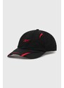 Reebok LTD berretto da baseball colore nero con applicazione RMLB007C99FAB0011000
