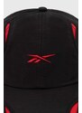 Reebok LTD berretto da baseball colore nero con applicazione RMLB007C99FAB0011000