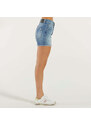 Dondup shorts stella bottone gioiello denim jeans