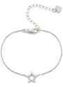 Bracciale donna in argento con stella zirconata gioielli 4US Cesare Paciotti 4ubr5760w