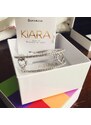Kiara design collana donna stella in ottone KCLD3919G