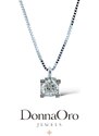 Donnaoro elements Girocollo donna punto Luce Donnaoro con diamante Ct 0.27 DHPL7173.027