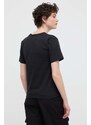Herschel t-shirt in cotone donna colore nero