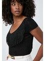 Pinko maglione donna colore nero 103588 A1V8