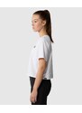 The North Face T-Shirt Corta in vita Simple Dome Bianca Donna