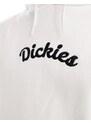 Dickies - Shawsville - Felpa bianco sporco con logo centrale e cappuccio