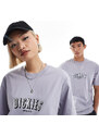 Dickies - Clarksville - T-shirt lilla con logo centrale grande - In esclusiva per ASOS-Viola
