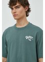 Dickies t-shirt in cotone RAVEN TEE SS uomo colore verde DK0A4YYM