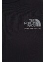 The North Face felpa in cotone uomo colore nero NF0A87EUJK31