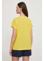 North Sails t-shirt in cotone donna colore giallo 093372
