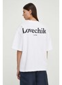Lovechild t-shirt in cotone donna colore bianco 24-2-505-2000