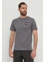 The North Face t-shirt in cotone uomo colore grigio NF0A87ED0UZ1