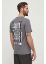 The North Face t-shirt in cotone uomo colore grigio NF0A87ED0UZ1