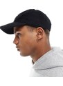 Abercrombie & Fitch - Cappellino con visiera nero con logo piccolo