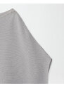 Fabiana Filippi Cappa in cotone organico, grigio chiaro