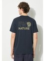 Fjallraven t-shirt Walk With Nature T-shirt M uomo colore blu navy F12600216.555