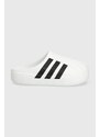 adidas Originals ciabatte slide Adifom Superstar Mule uomo colore bianco IF6184