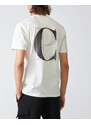 C.P. Company T-Shirt Bianca con stampa sulla schiena