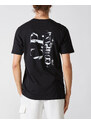 C.P. Company T-Shirt Nera con stampa sulla schiena