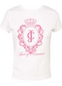 JUICY COUTURE T-shirt con strass e stampa