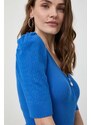 Morgan maglione donna colore blu
