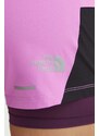 The North Face shorts sportivi donna colore violetto NF0A7SXRUHO1