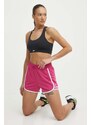 Reebok pantaloncini da allenamento Identity Training colore rosa con applicazione 100022497