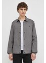 G-Star Raw giacca in cotone colore grigio