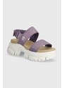 Timberland sandali in pelle Adley Way Sandal donna colore violetto TB0A2M79EAJ1