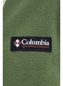 Columbia felpa da sport Back Bowl uomo colore verde 1890764
