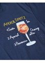 Mc2 Saint Barth Classic T-Shirt Blu Aperol Spritz