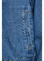 Levi's giacca di jeans donna colore blu navy