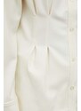 Gestuz camicia in misto lana colore giallo 10908881