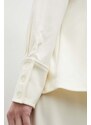 Gestuz camicia in misto lana colore giallo 10908881