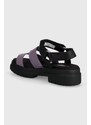 Timberland sandali in pelle London Vibe donna colore violetto TB0A63GGEAJ1