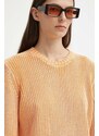 Résumé maglione in cotone AtlasRS Knit Pullover Unisex colore arancione 20371116