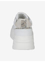 Gattinoni Sneakers Donna Stringate Con Platform Basse Bianco Taglia 35