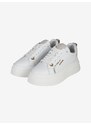 Gattinoni Sneakers Donna Stringate Con Platform Basse Bianco Taglia 39