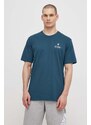 adidas Originals t-shirt in cotone uomo colore turchese IS0225