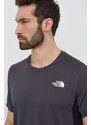 The North Face maglietta da sport colore grigio NF0A825OMN81