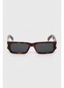 Saint Laurent occhiali da sole colore marrone SL 660