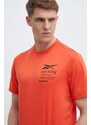 Reebok t-shirt uomo colore arancione 100076378
