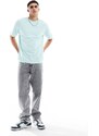 New Look - T-shirt oversize turchese-Blu